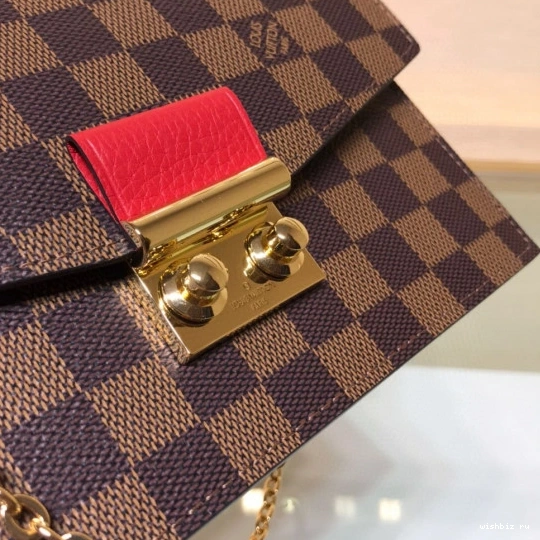 WIS WALLET CHAIN CROISETTE VUITTON LOUIS 1229